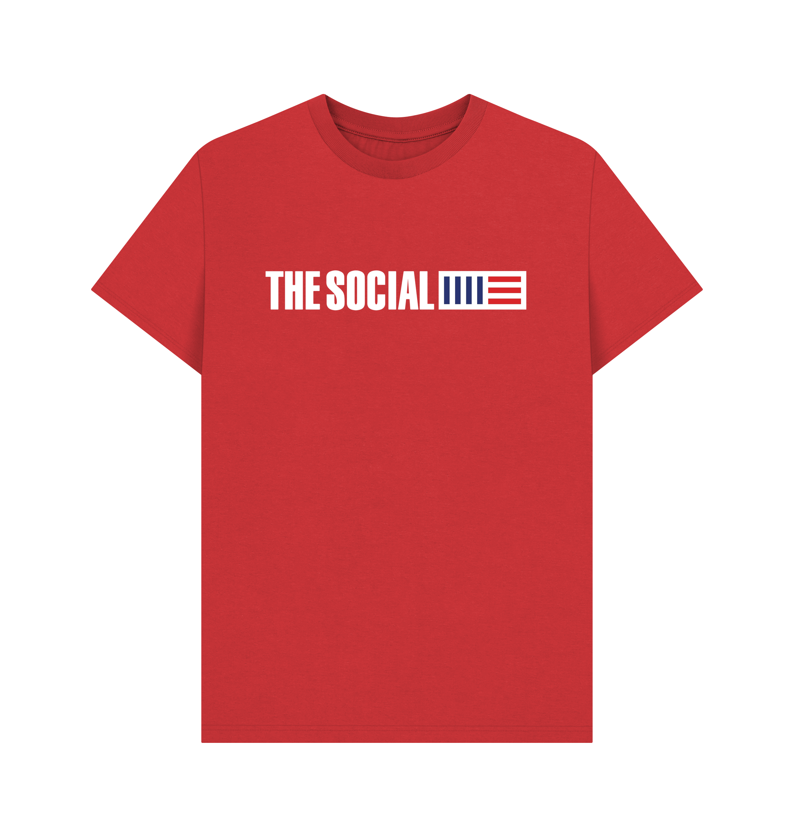 Red Printed T-shirt Front