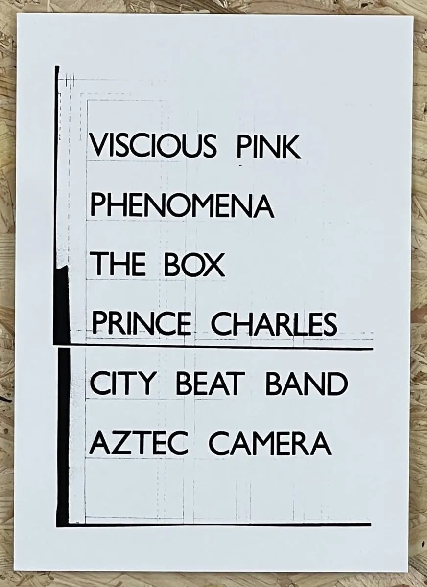 Matthew Rich: Haçienda Letraset Artwork Prints